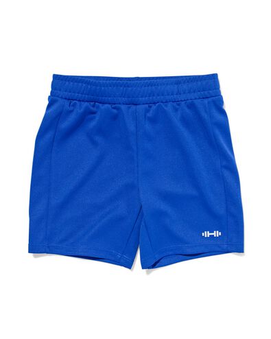 pantalon de sport enfant court bleu 122/128 - 36030211 - HEMA