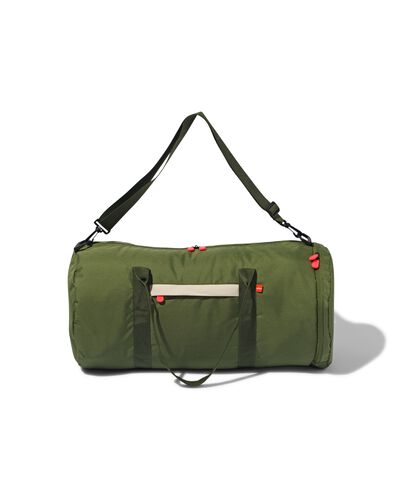 sac fourre-tout pliant rPET 38L 53x26x28 vert - 18640060 - HEMA