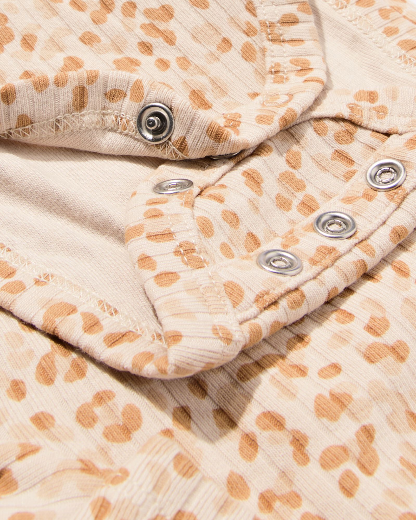 body &eacute;volutif &agrave; rabat nouveau-n&eacute; ENZING&trade; ECOVERO&trade; c&ocirc;tel&eacute; animal &eacute;cru - 33429720ECRU - HEMA