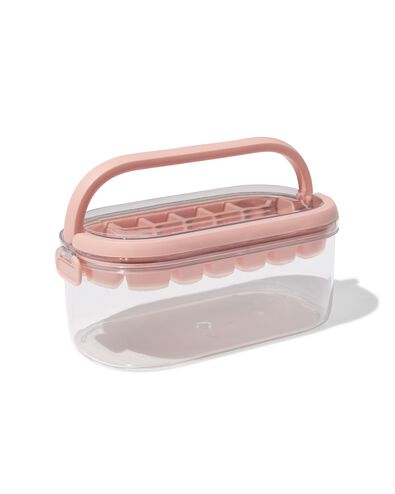 Eisw&uuml;rfelbereiter, 9,6 &times; 22 &times; 11 cm, rosa - 41800282 - HEMA