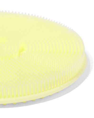 silicone schoonmaakspons &Oslash;10cm geel - 20540055 - HEMA