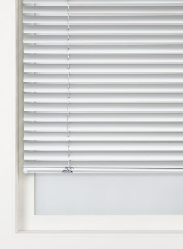 jaloezie aluminium mat wit wit - 1000031791 - HEMA