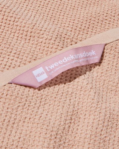 serviette de bain 2&egrave;me vie coton recycl&eacute; rose p&acirc;le rose p&acirc;le - 1000031878 - HEMA