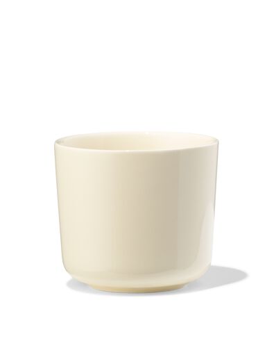 koffiemok 200ml KNAP new bone geel - 80660308 - HEMA