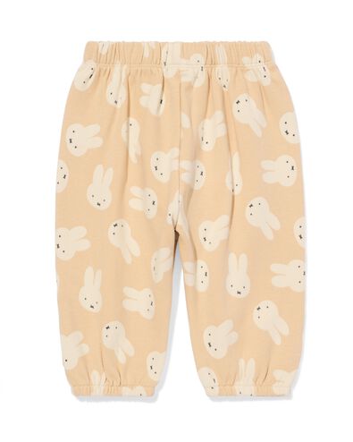 pantalon b&eacute;b&eacute; Miffy coupe confortable jersey &eacute;cru - 33443720ECRU - HEMA