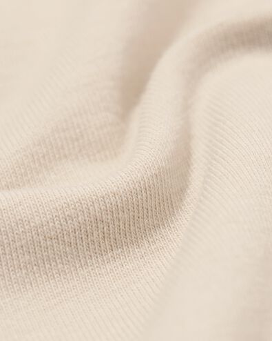 t-shirt femme slim fit col en o sable sable - 36310360SAND - HEMA