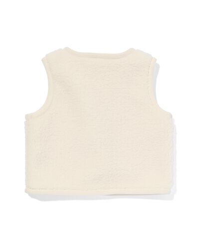 Baby-Weste, Teddypl&uuml;sch ecru - 33039750ECRU - HEMA