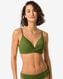 haut de bikini sans armatures femme vert armée L - 22310979 - HEMA