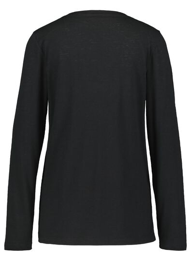 Damen-Pyjama schwarz schwarz - 1000017257 - HEMA