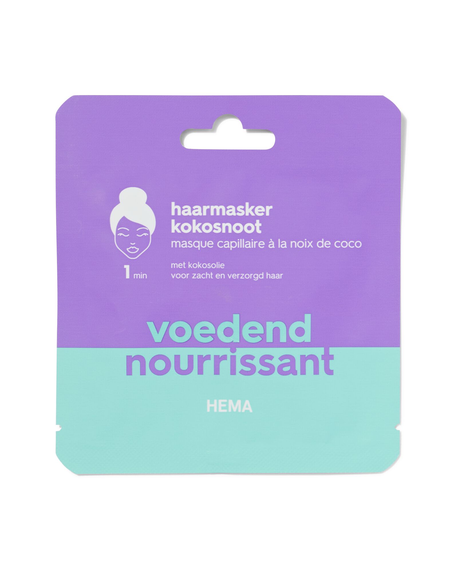 haarmasker voedend 20ml - 11050085 - HEMA