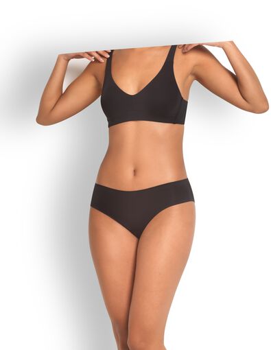 Damen Hipster Second Skin schwarz - 1000001908 - HEMA