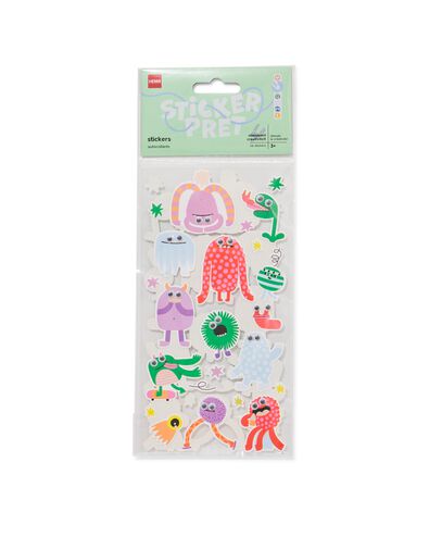 Aufkleber mit Wackelaugen &ndash; 46 St&uuml;ck - 15900240 - HEMA