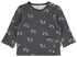 newborn sweater structuur grijs - 1000021456 - HEMA