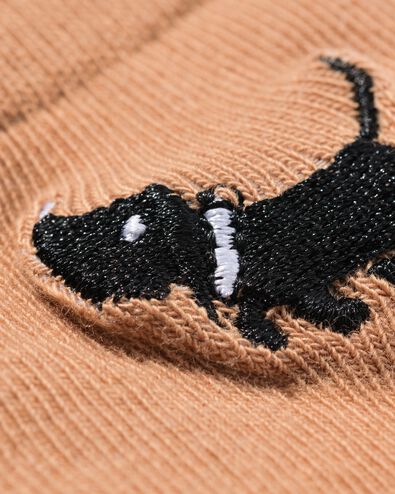 Takkie en Siepie kindersokken - 5 paar lichtbruin lichtbruin - 4320630LIGHTBROWN - HEMA