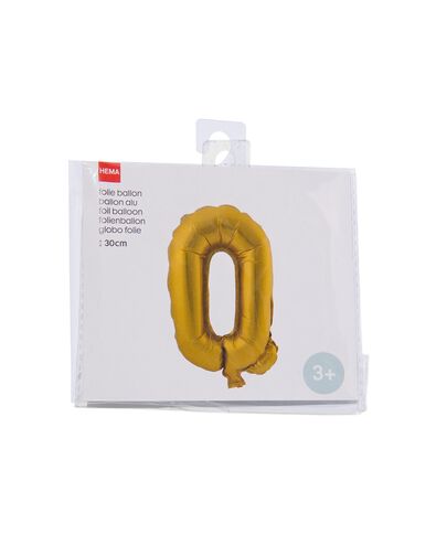 ballon alu lettre Q dor&eacute; Q - 14200255 - HEMA