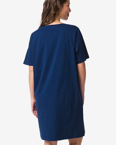 Miffy Damennachthemd aus Jersey dunkelblau dunkelblau - 23401295DARKBLUE - HEMA