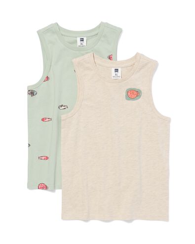 d&eacute;bardeurs enfants poissons - 2 pi&egrave;ces vert vert - 30718414GREEN - HEMA