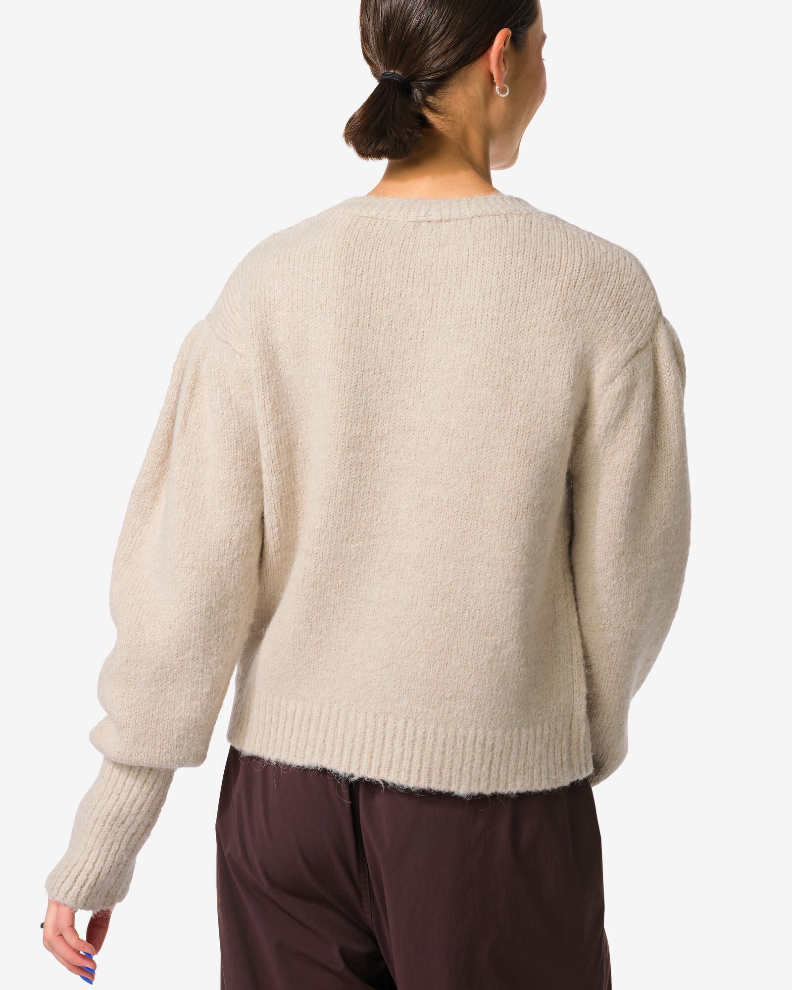 damesvest Herma  beige beige - 36205020BEIGE - HEMA