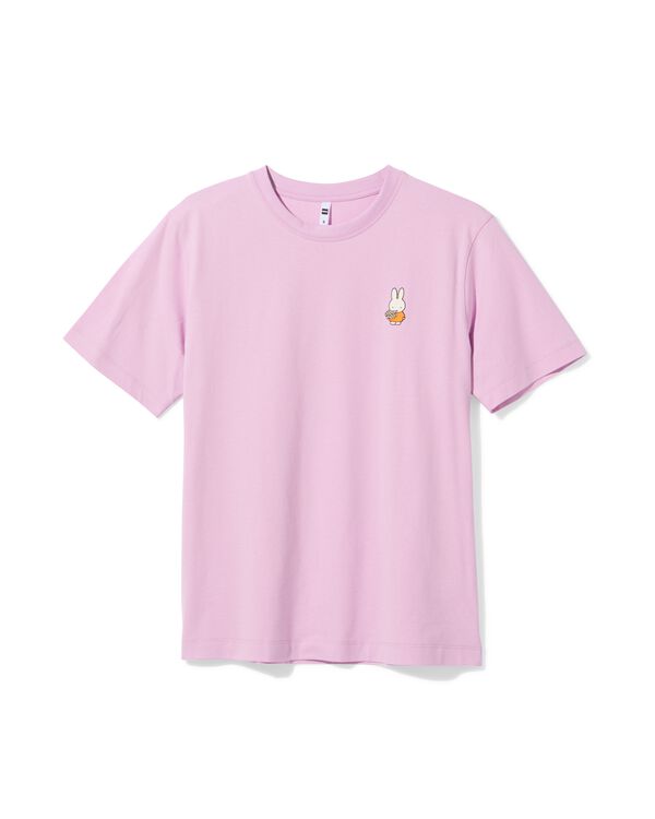 nijntje dames T-shirt jersey print lila lila - 36208450LILAC - HEMA