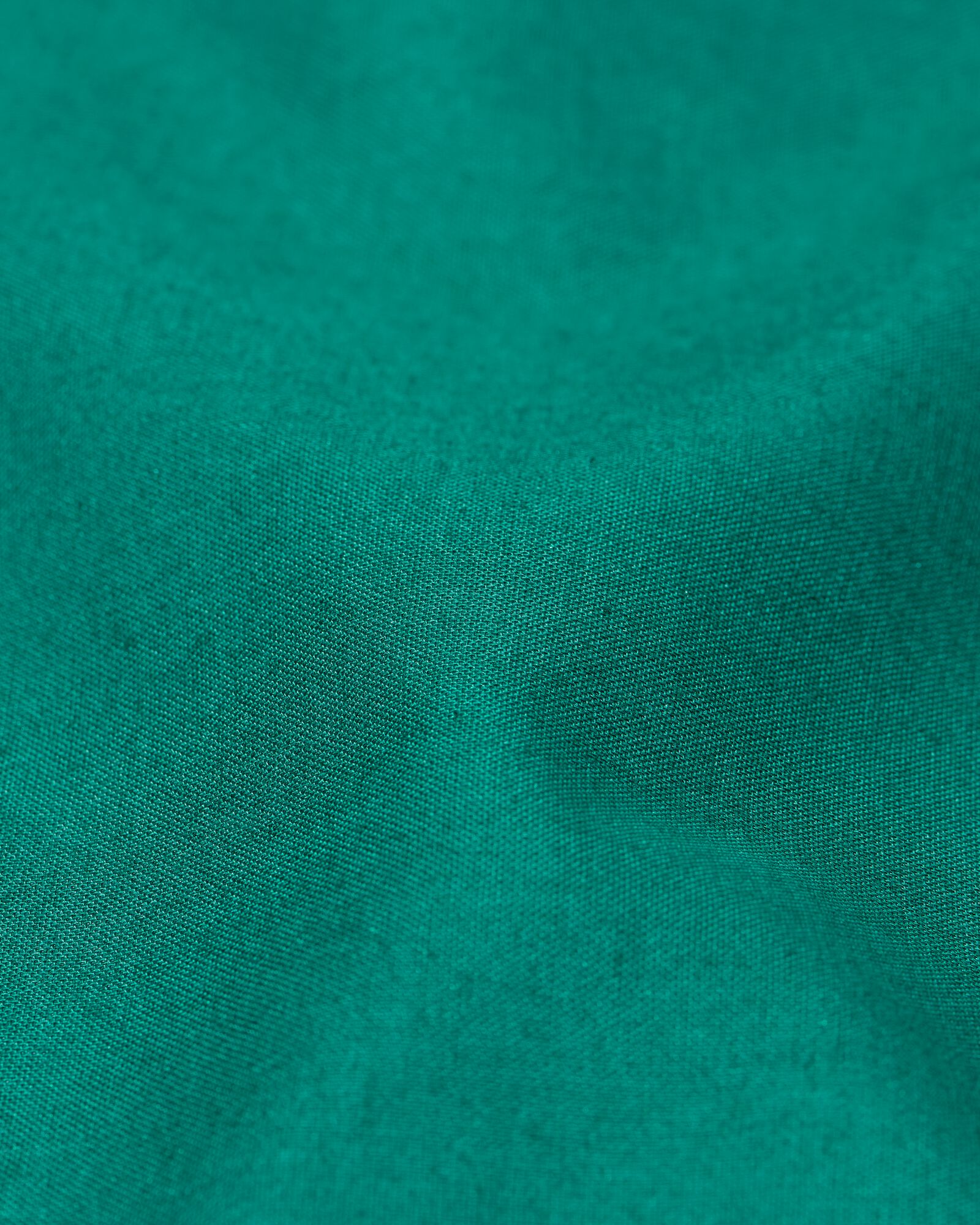 drap-housse 180x200cm coton doux vert fonc&eacute;  - 5160024 - HEMA