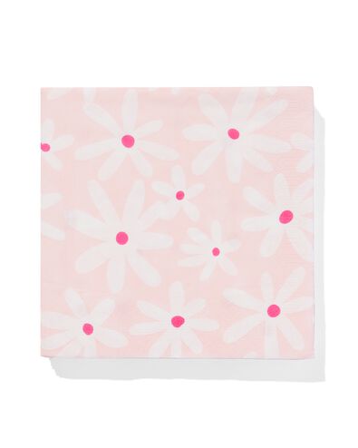 Servietten Blume 33x33cm &ndash; 20 St&uuml;ck - 14250202 - HEMA