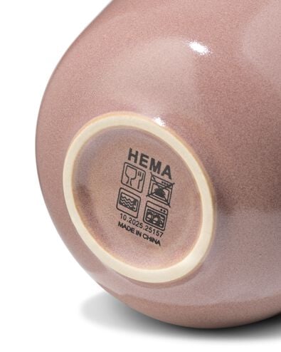 mug &agrave; cappuccino 325ml Puur fa&iuml;ence taupe - 80660323 - HEMA