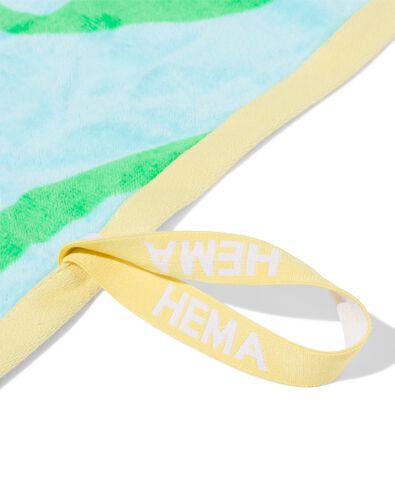 kinderstrandlaken 80x140cm velours bloemen - 5200257 - HEMA