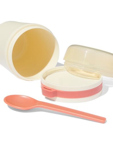 gobelet &agrave; yaourt &agrave; emporter 420 ml beige - 80650275 - HEMA