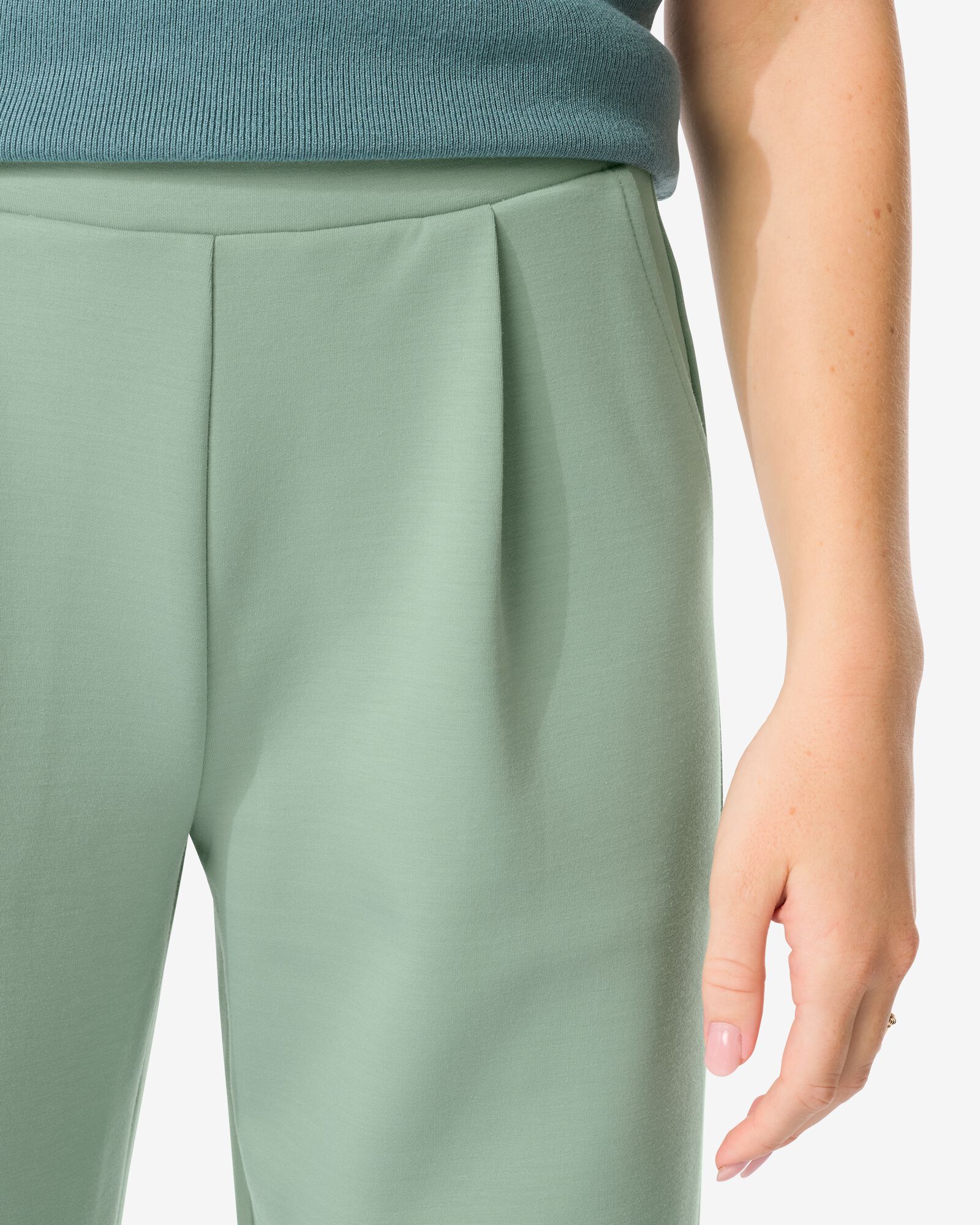 damesbroek Elly  lichtgroen - 36203580LIGHTGREEN - HEMA