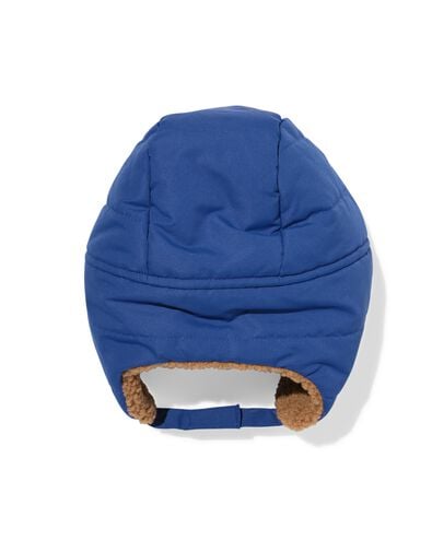 kinder trapper muts blauw blauw - 16700240BLUE - HEMA