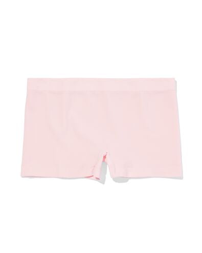 boxer femme sans couture microfibre rose p&acirc;le - 19602961LIGHTPINK - HEMA