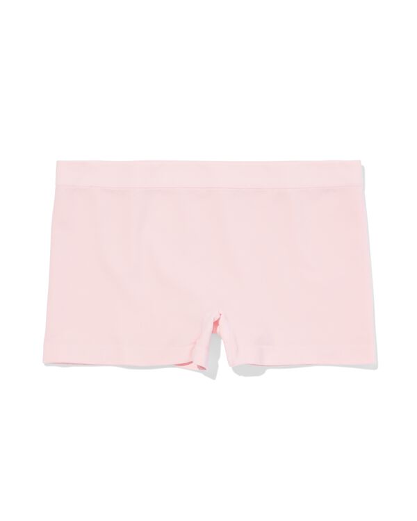 boxer femme sans couture microfibre rose p&acirc;le - 19602961LIGHTPINK - HEMA