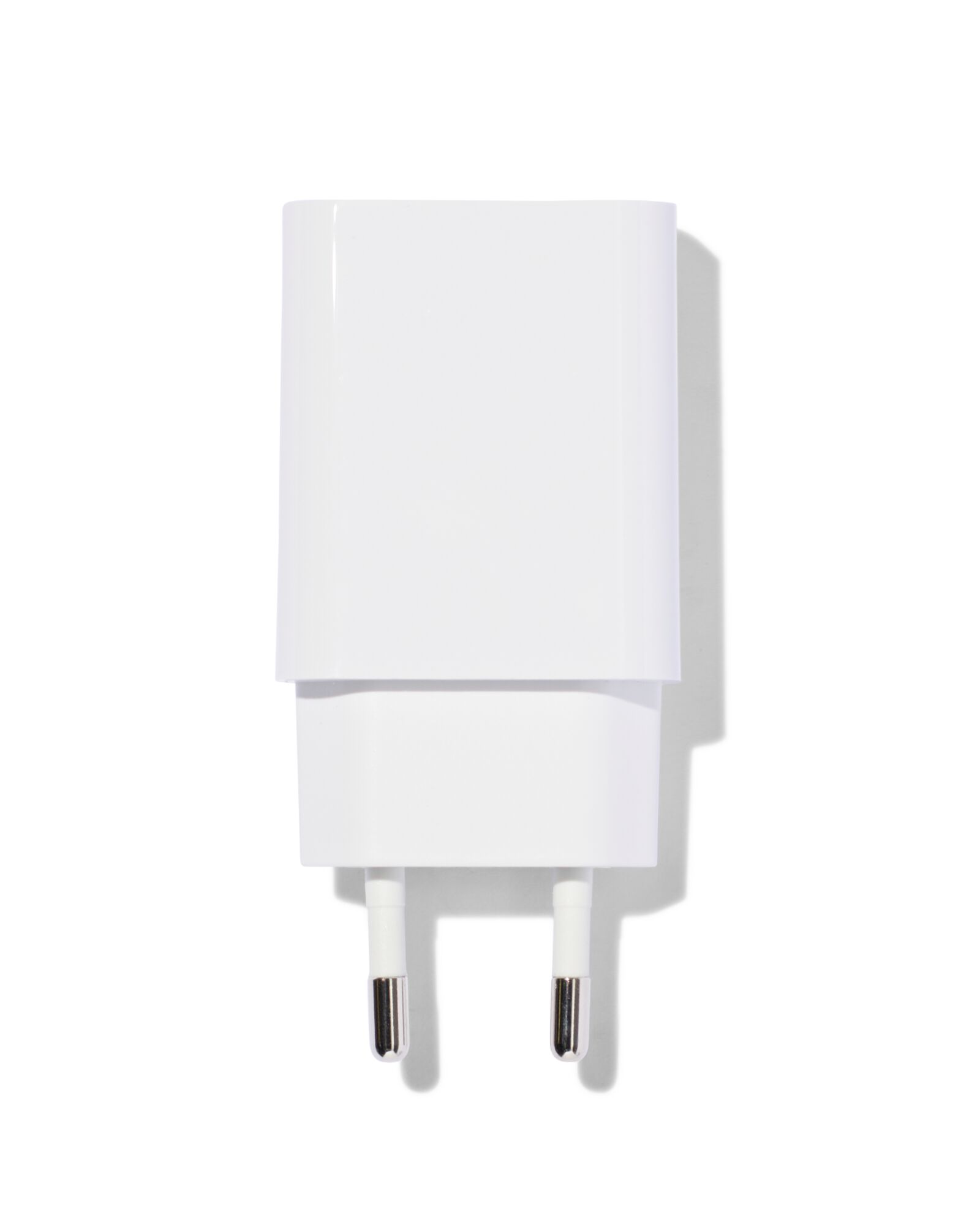 USB oplader 2.1A met 2 poorten wit - 39680014 - HEMA