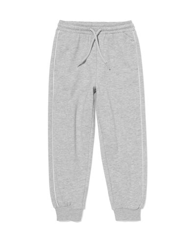 pantalon enfant surv&ecirc;tement gris chin&eacute; gris chin&eacute; - 30710431GREYMELANGE - HEMA