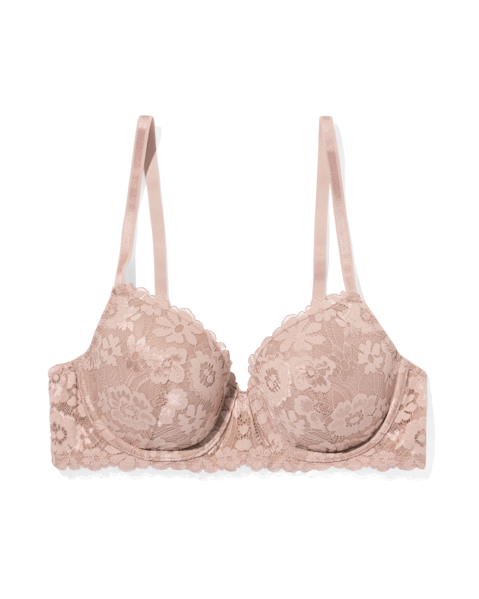 Vorgeformter Spitzen-BH mit Bügel beige beige - 21800900BEIGE - HEMA