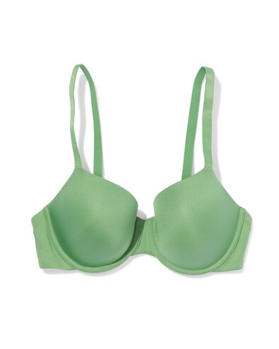 voorgevormde bh met beugel groen - 21805810GREEN - HEMA