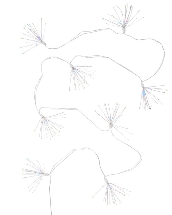 guirlande lumineuse ⌀ 18 x 2,5 m en forme de feu d'artifice pour l'intérieur et l'extérieur - 25200131 - HEMA