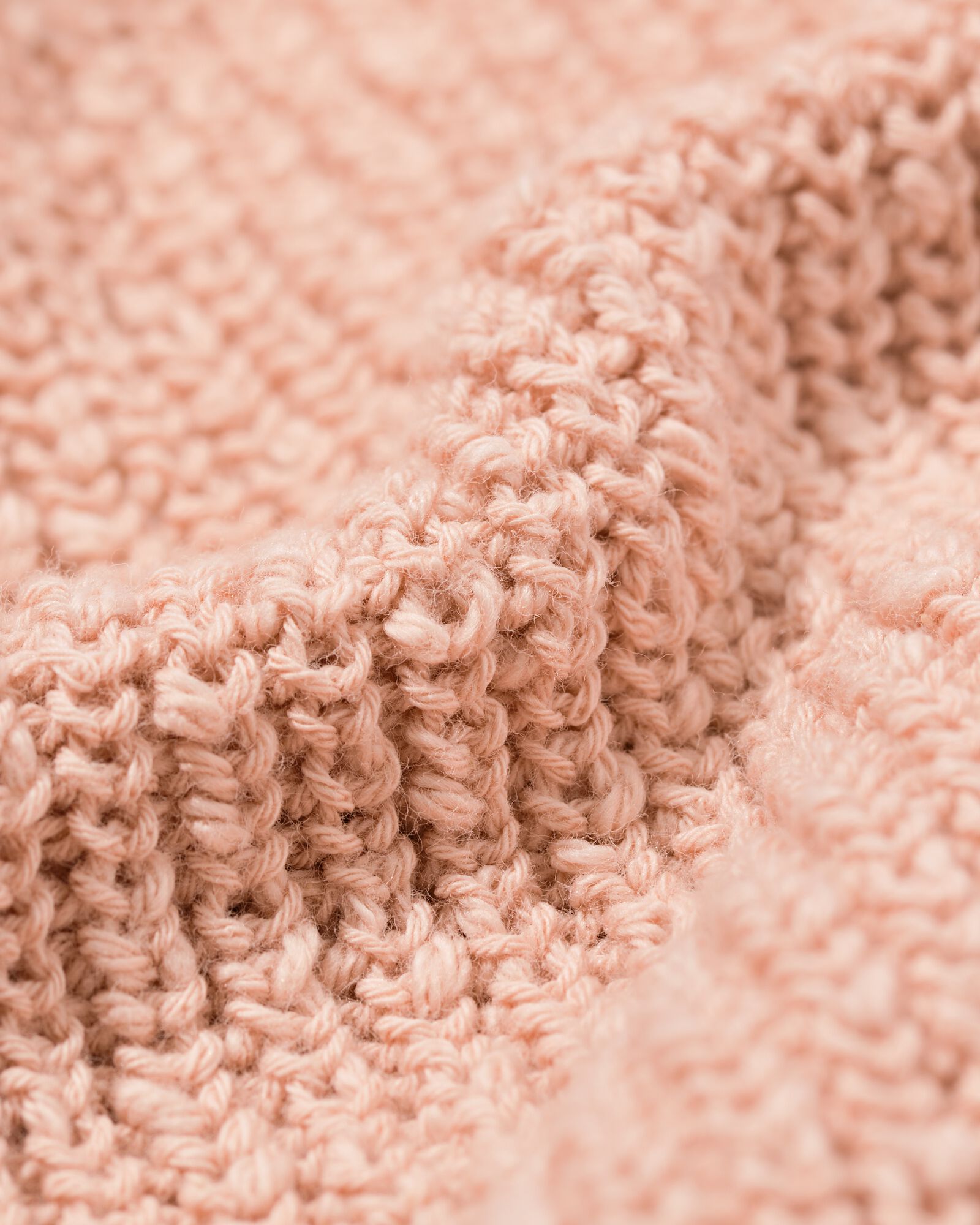 damestrui Faya fijngebreid lichtroze lichtroze - 36204310LIGHTPINK - HEMA