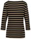 Damen-Shirt Cara, U-Boot-Ausschnitt, Streifen karamell karamell - 1000028445 - HEMA