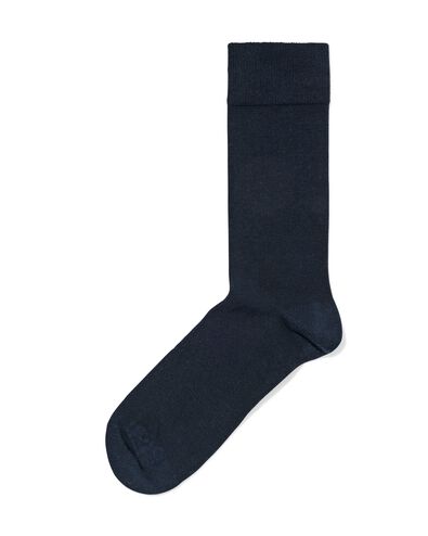 herensokken bamboe donkerblauw donkerblauw - 4120445DARKBLUE - HEMA