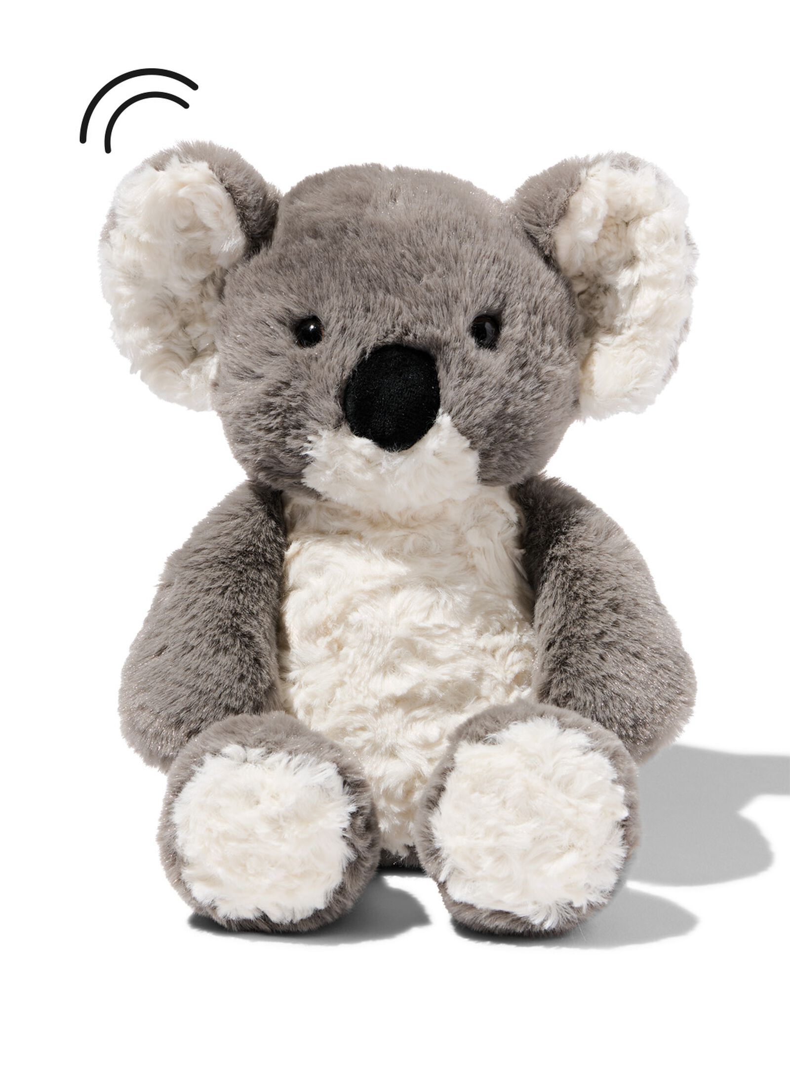 lichtgevende knuffel koala 22cm - 15100254 - HEMA