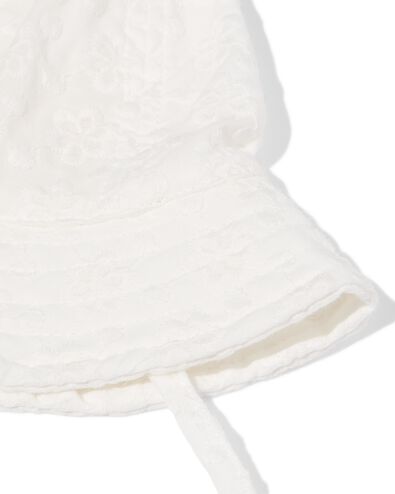 bonnet b&eacute;b&eacute; blanc blanc - 33200535WHITE - HEMA