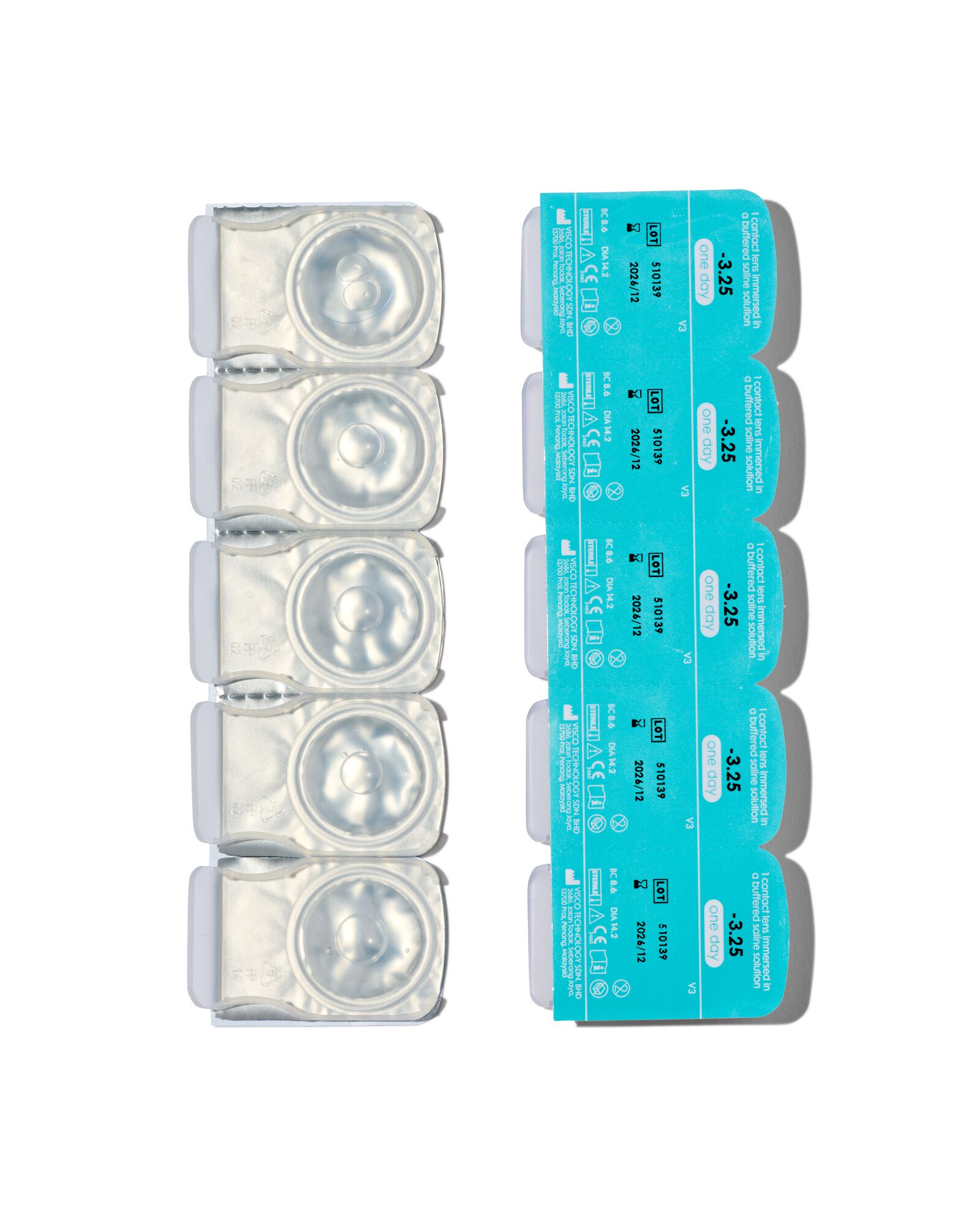 zachte daglenzen -3.25 - 10 stuks - 11973249 - HEMA