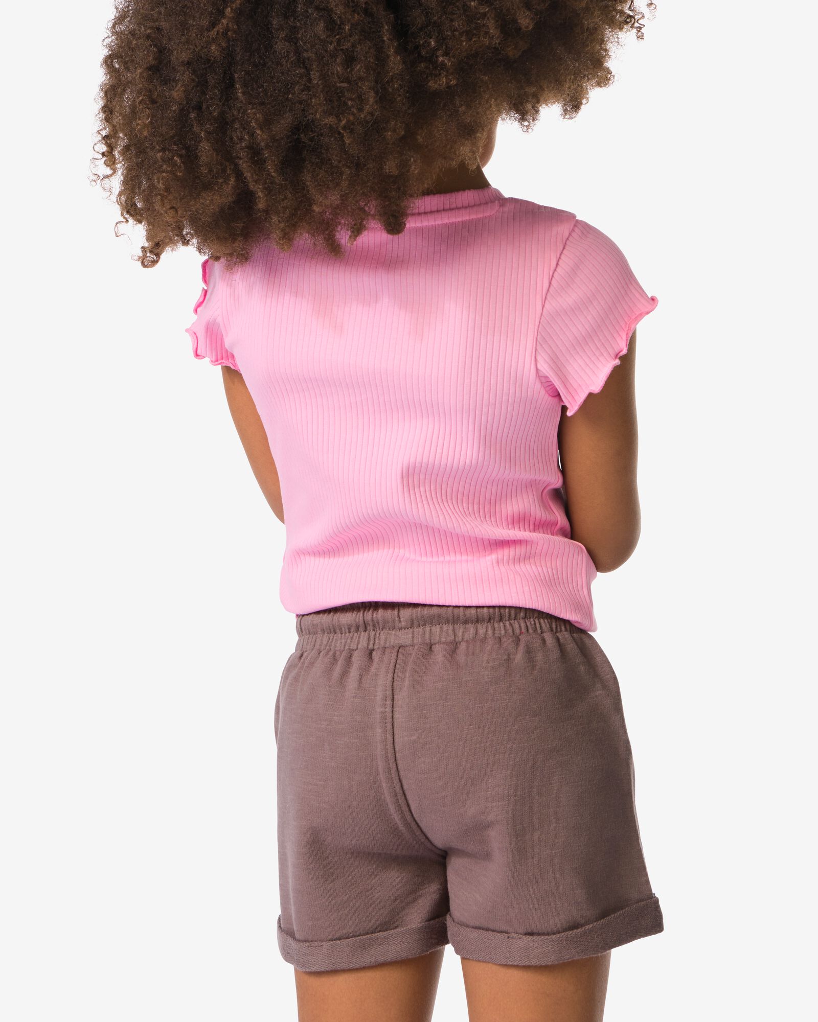 kinder sweatbroek comfy fit lichtbruin lichtbruin - 30846338LIGHTBROWN - HEMA