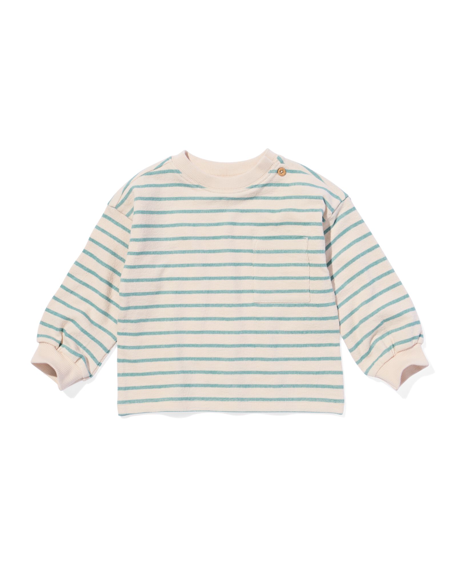 baby T-shirt strepen blauw - 33126570BLUE - HEMA