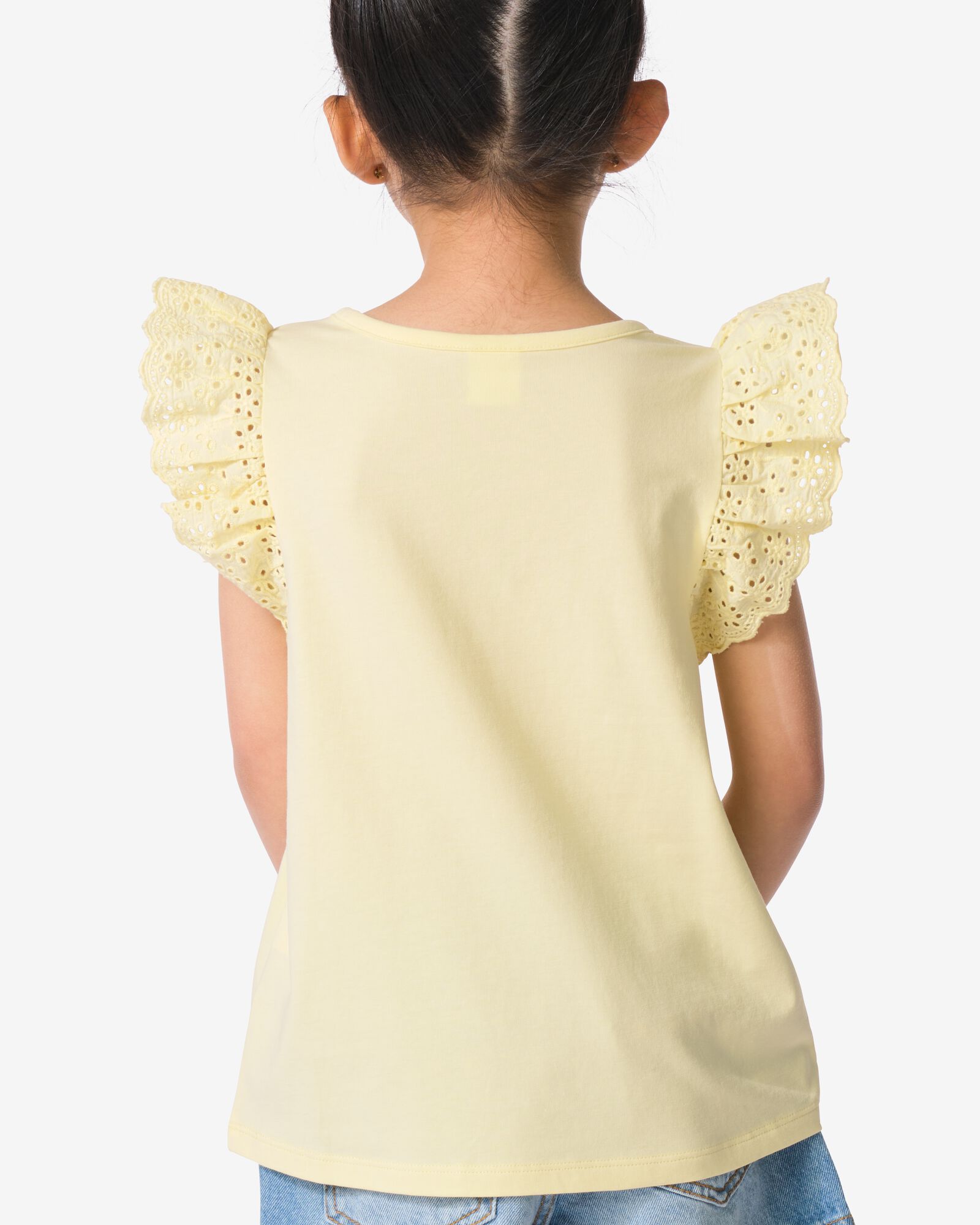 kindersinglets tricot geborduurd - 2 stuks roze roze - 30824527PINK - HEMA