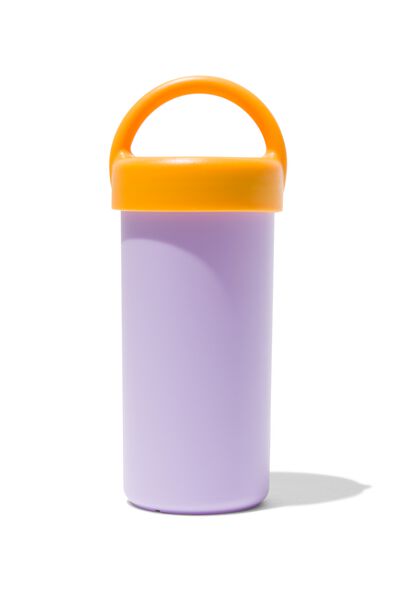 gobelet avec couvercle lilas 300 ml - 80650080 - HEMA