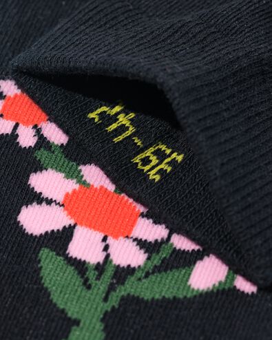 Socken Make my Daisy  schwarz - 4124110BLACK - HEMA