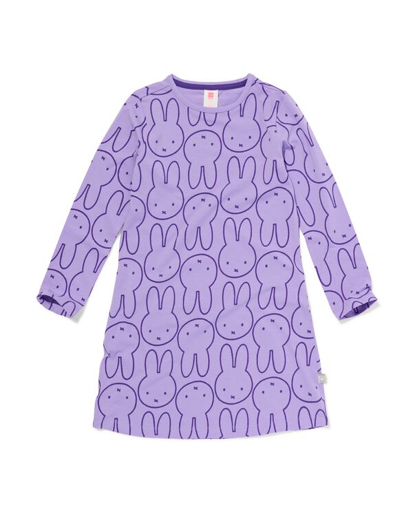 chemise de nuit enfant Miffy  violet violet - 23000840PURPLE - HEMA
