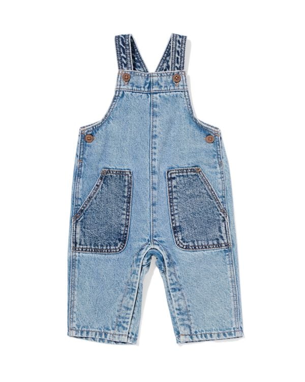 salopette b&eacute;b&eacute; denim denim denim - 33174970DENIM - HEMA